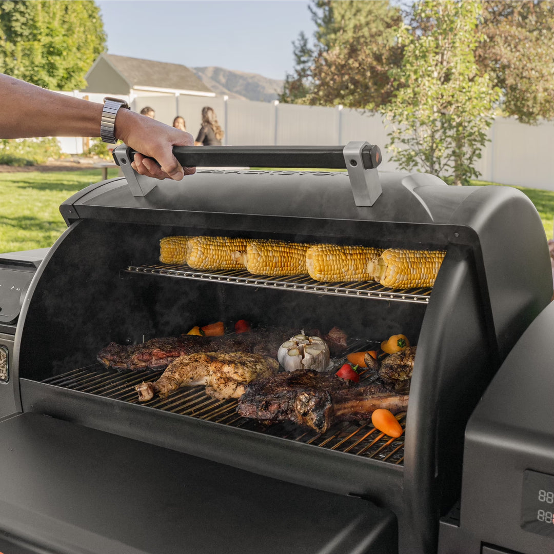 Pellet Grill/Air Fryer Combo with 20 Lb. Pellet Hopper