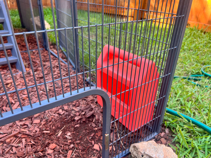 Feed + Water Duo for Chicken Coop