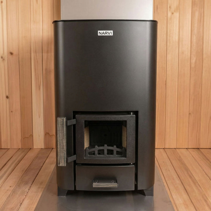 Narvi NC Black Wood Burning Sauna Heater photo 1