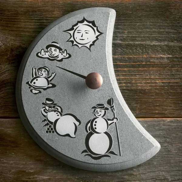 LUMIUKKO Snowman Soapstone Thermometer photo 1