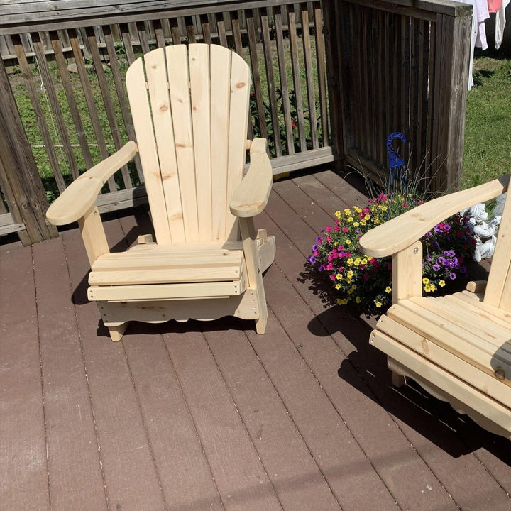 Wooden Classic Adirondack Chair, FSC certified Wood