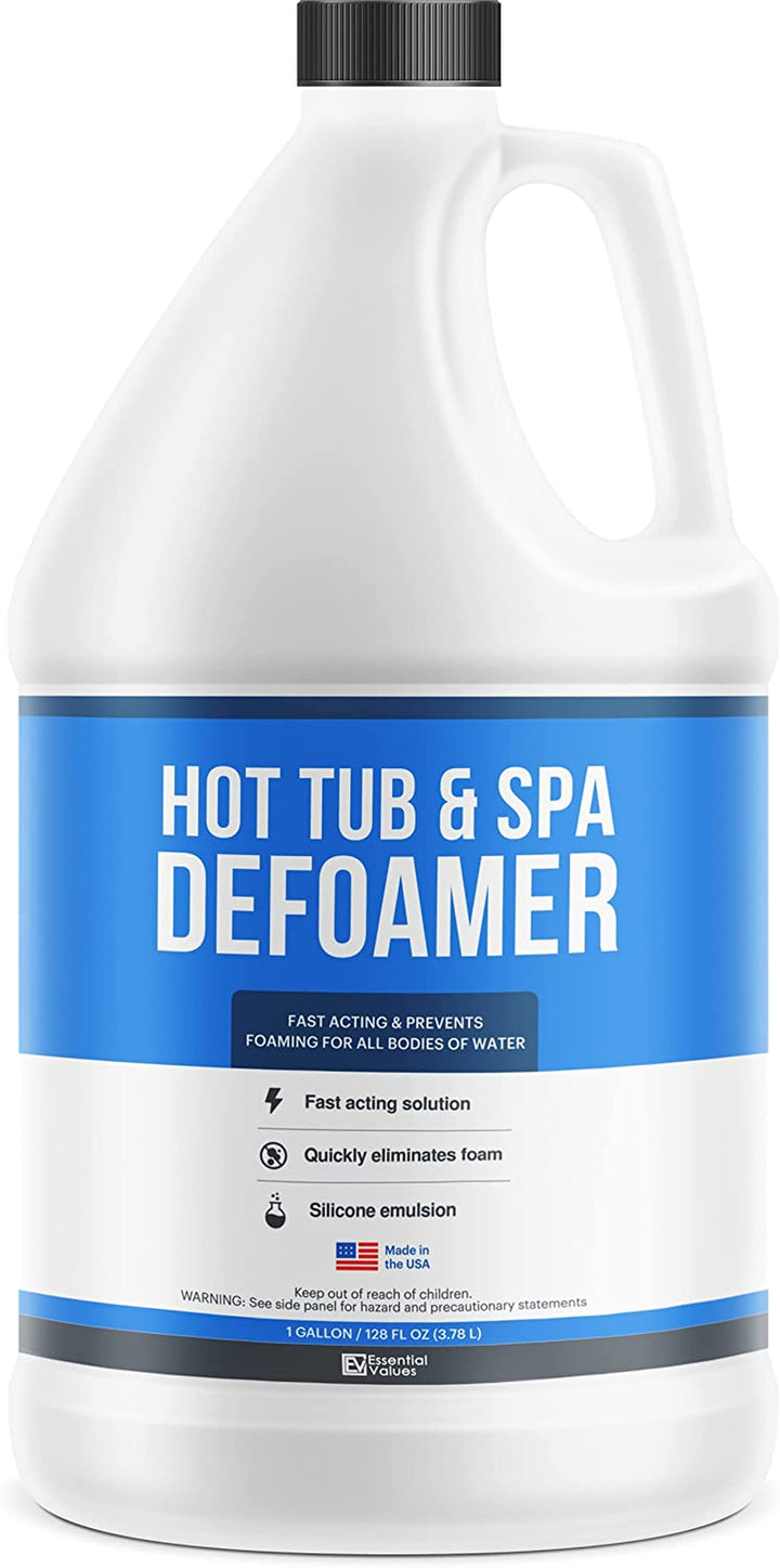 Defoamer Hot Tub - Versatile Hot Tub Chemicals without Residue or Cloudy Water - Easy to Use, Fast-Acting Hot Tub Defoamer for Clear, Comfortable Spa Experience
