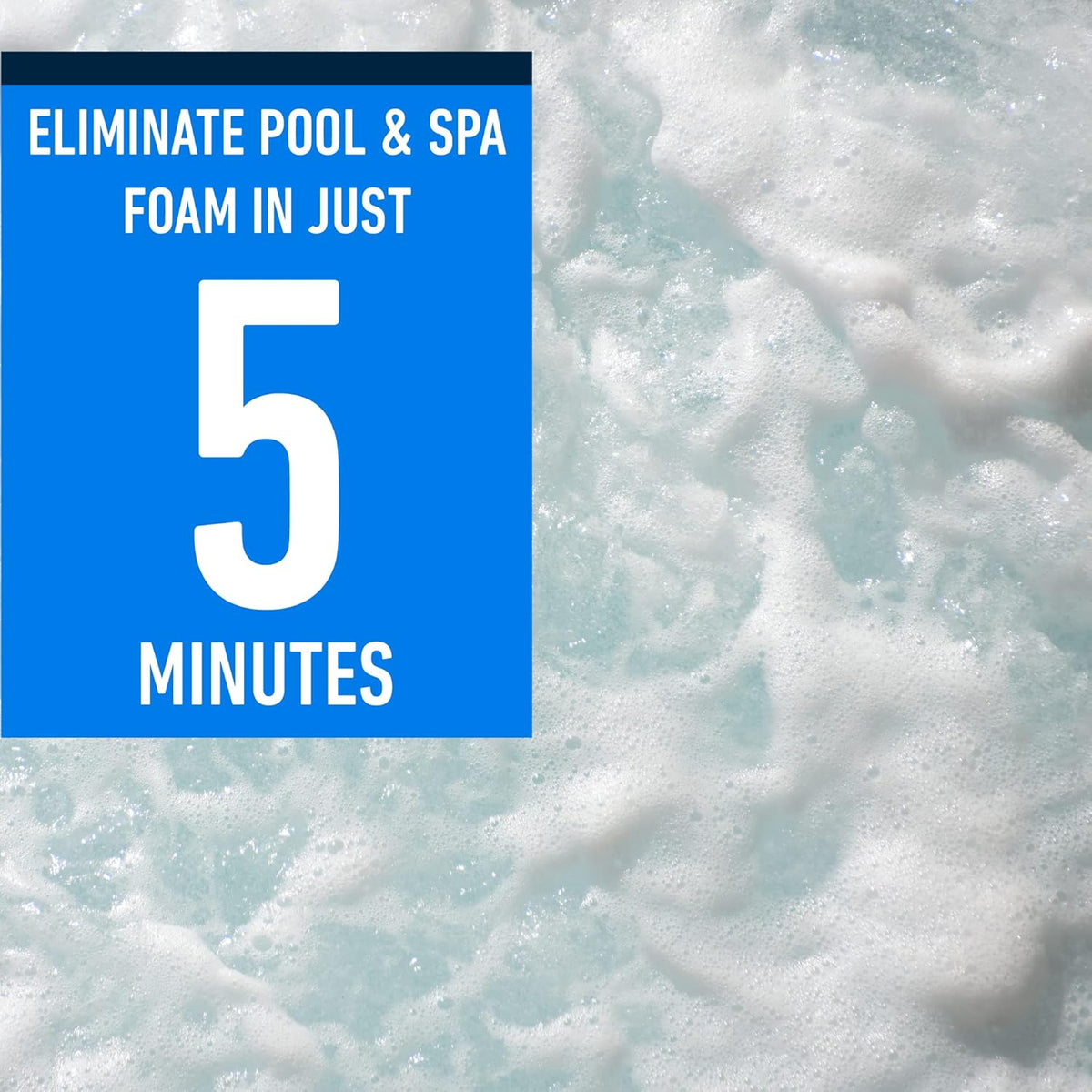 Defoamer Hot Tub - Versatile Hot Tub Chemicals without Residue or Cloudy Water - Easy to Use, Fast-Acting Hot Tub Defoamer for Clear, Comfortable Spa Experience