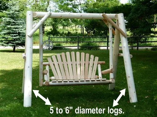 Handcrafted Patio Wooden Swing
