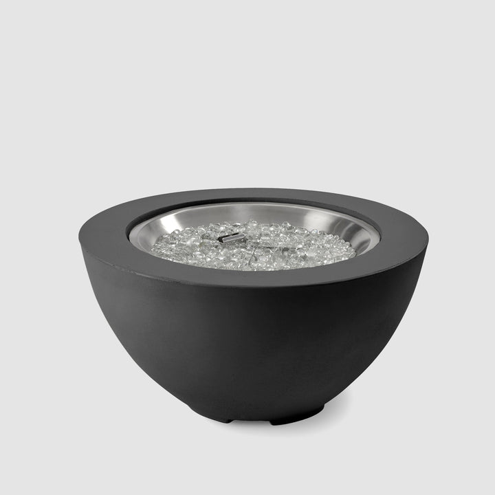 Cove Concrete Bowl Gas Fire Pit