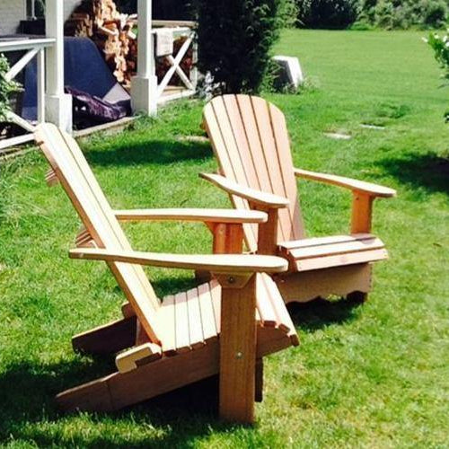 Wooden Classic Adirondack Chair, FSC certified Wood