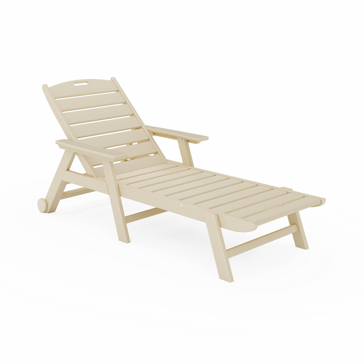 SoPoly Flat Chaise Lounge