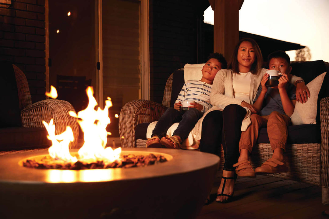 Patio Elegance  36-Inch Round Fire Table – Nexus Patioflame Table