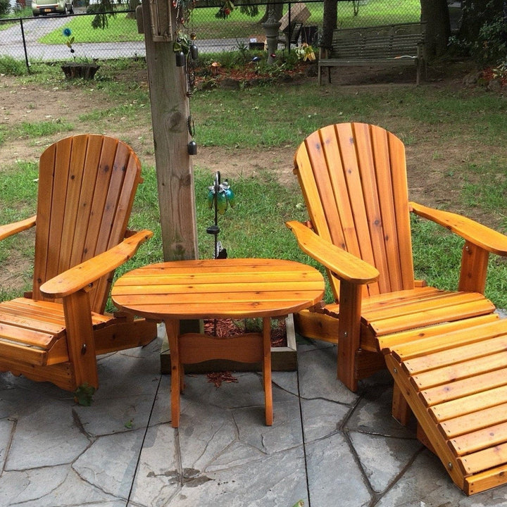 adirondack chairs with adirondack table