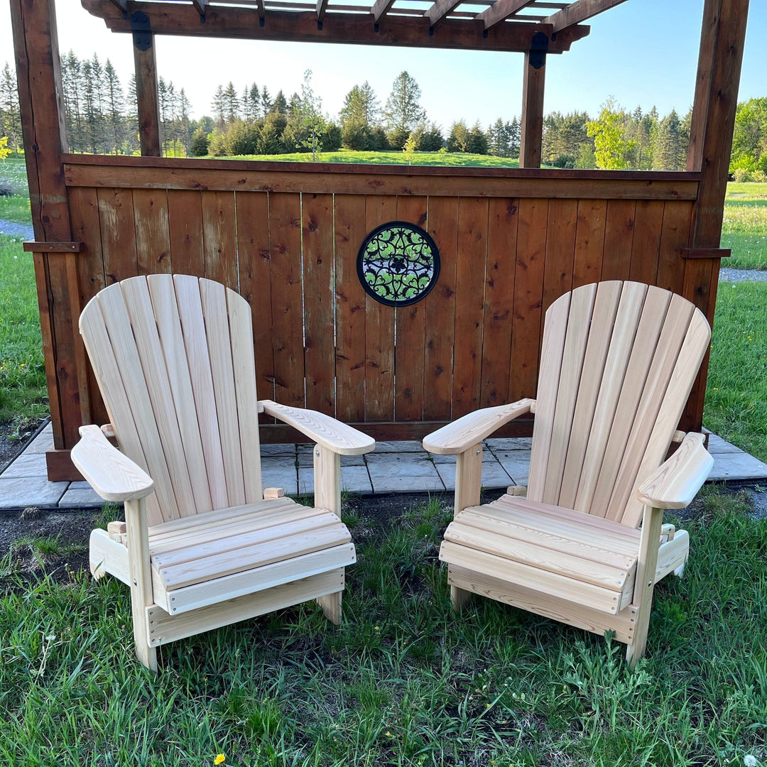 Wooden Royal Upright Adirondack Chair, easiest to get in and out of