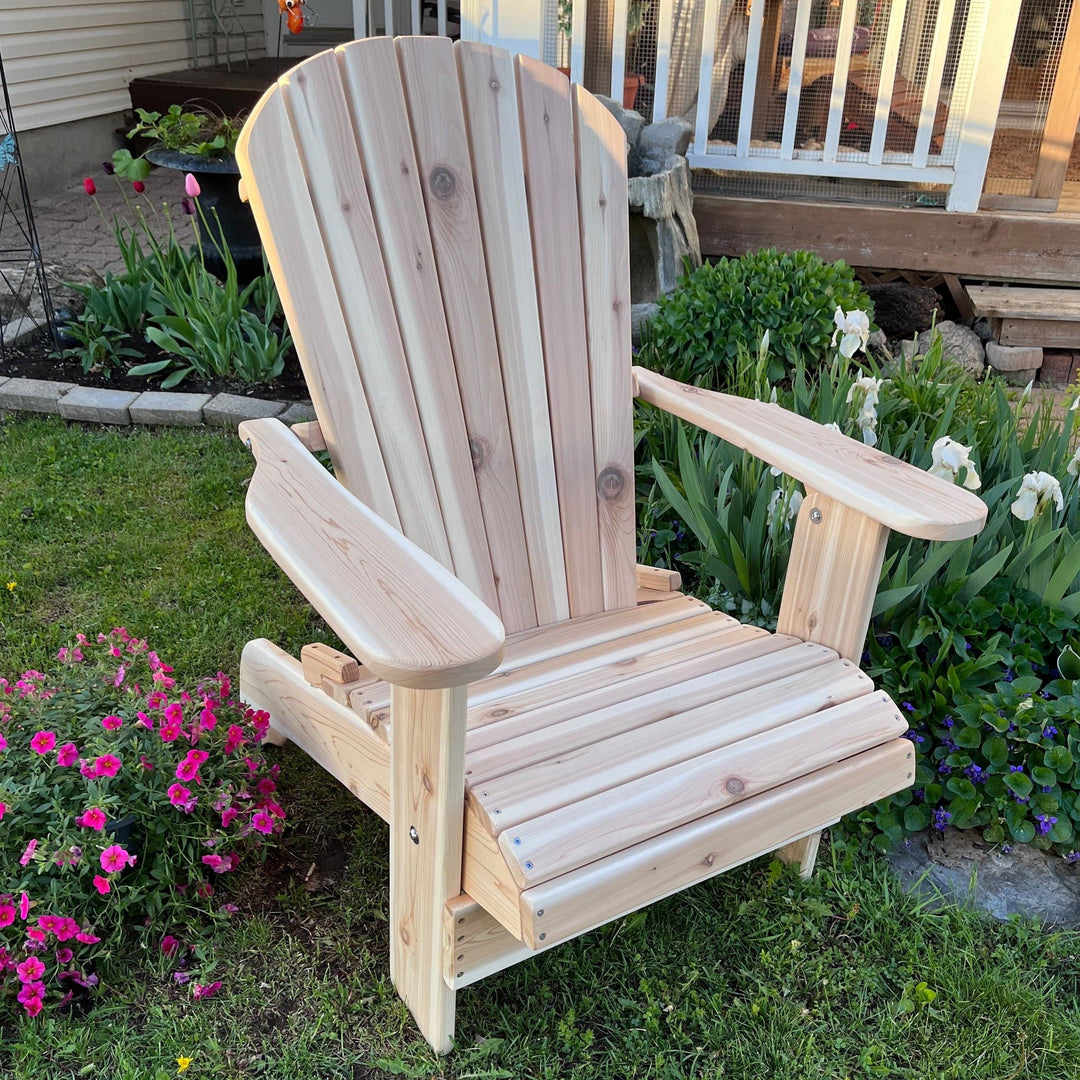 Wooden Royal Upright Adirondack Chair, easiest to get in and out of