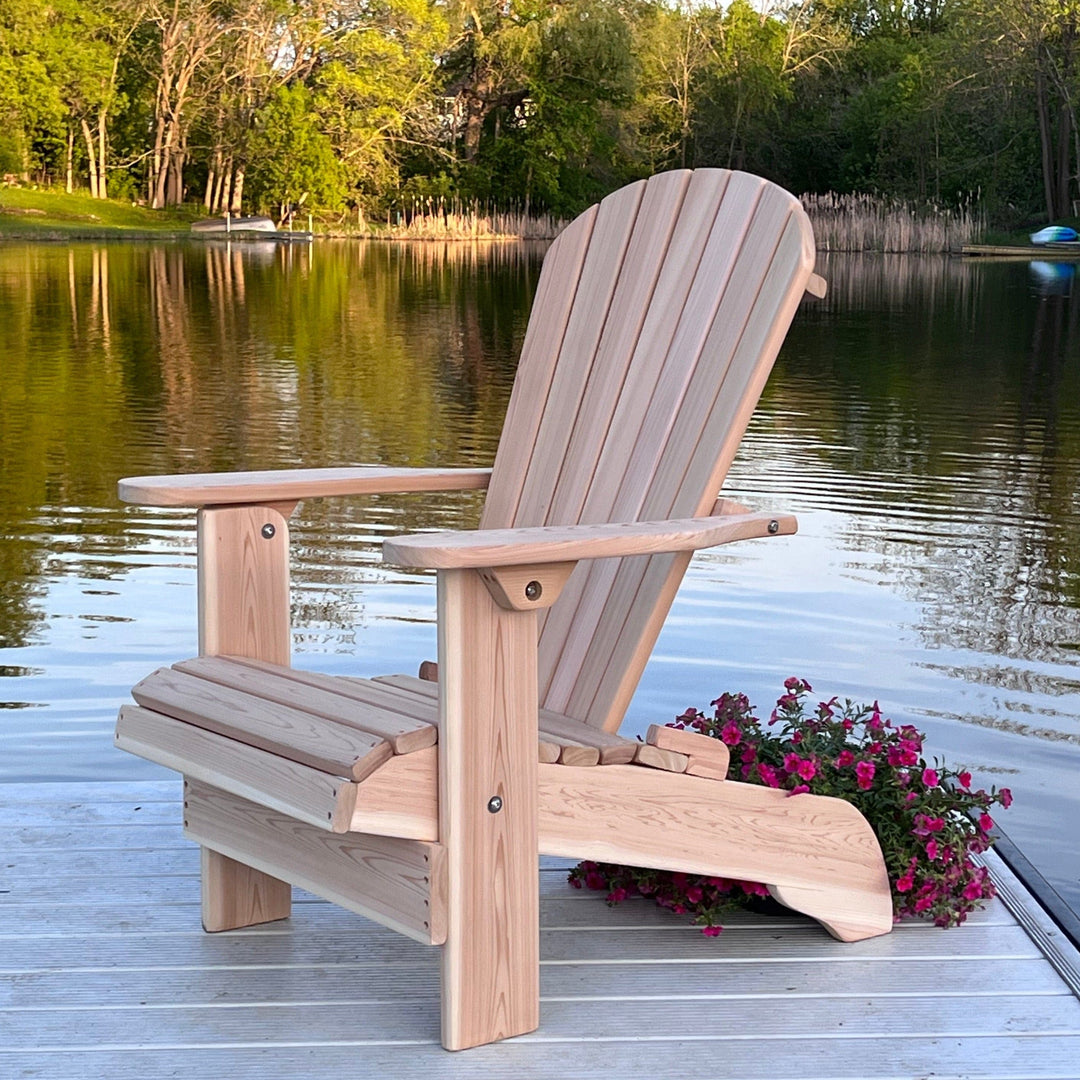 Wooden Royal Upright Adirondack Chair, easiest to get in and out of