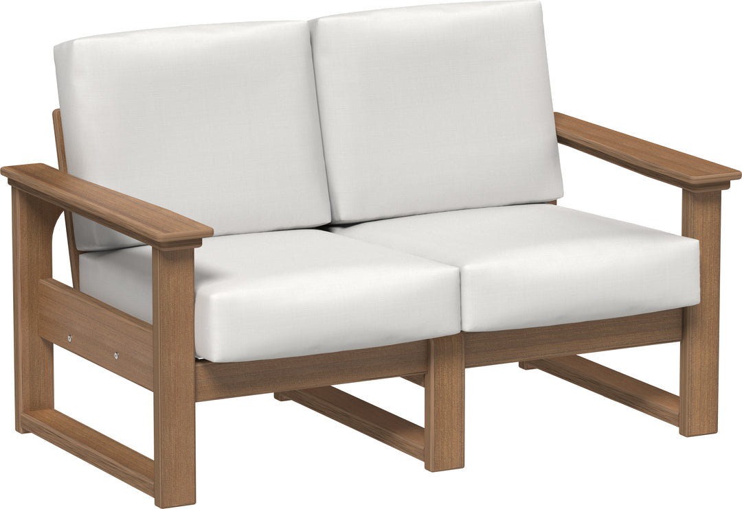 Lanai Deep Seating Love Seat with Sunbrella Fabric Cushions