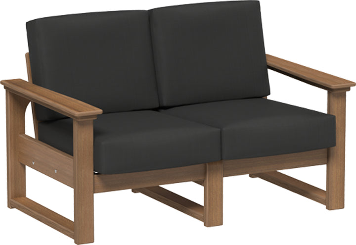 Lanai Deep Seating Love Seat with Sunbrella Fabric Cushions