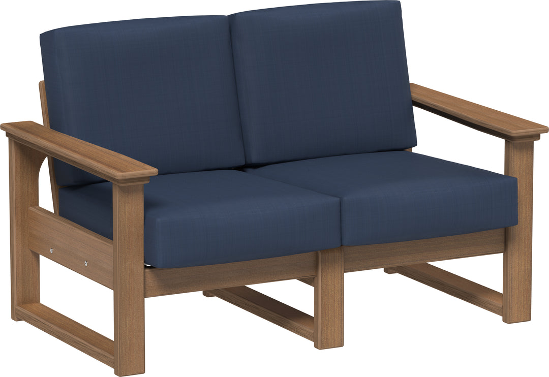 Lanai Deep Seating Love Seat with Sunbrella Fabric Cushions