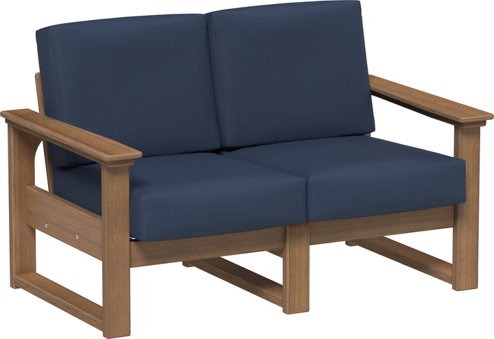 Lanai Deep Seating Love Seat with Sunbrella Fabric Cushions