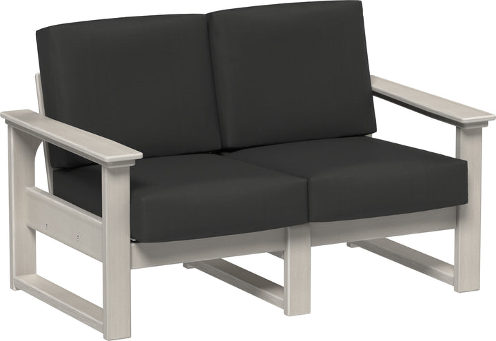 Lanai Deep Seating Love Seat with Sunbrella Fabric Cushions