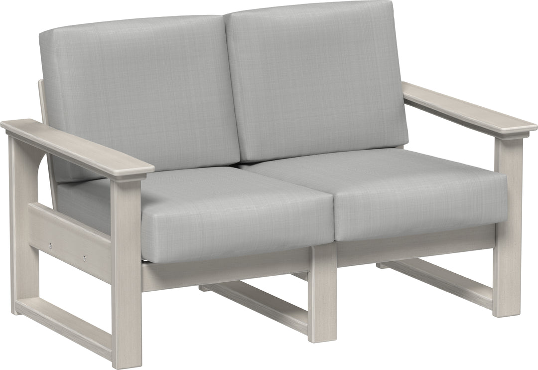 Lanai Deep Seating Love Seat with Sunbrella Fabric Cushions