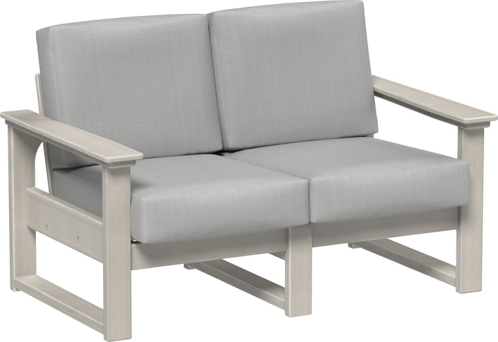Lanai Deep Seating Love Seat with Sunbrella Fabric Cushions