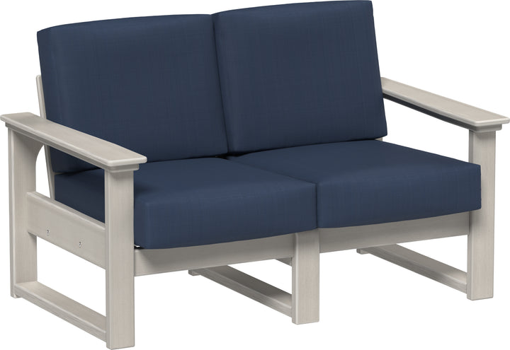 Lanai Deep Seating Love Seat with Sunbrella Fabric Cushions