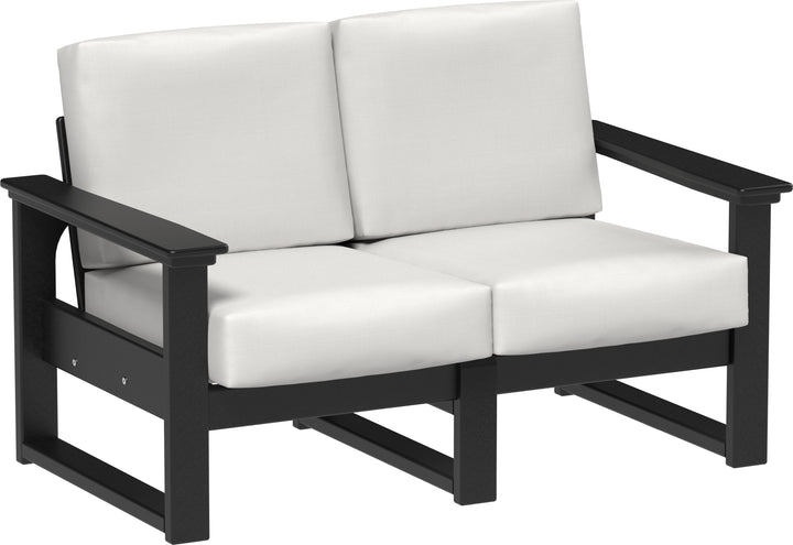 Lanai Deep Seating Love Seat with Sunbrella Fabric Cushions