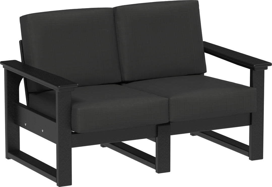 Lanai Deep Seating Love Seat with Sunbrella Fabric Cushions