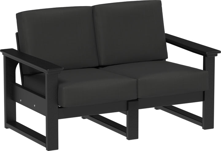 Lanai Deep Seating Love Seat with Sunbrella Fabric Cushions