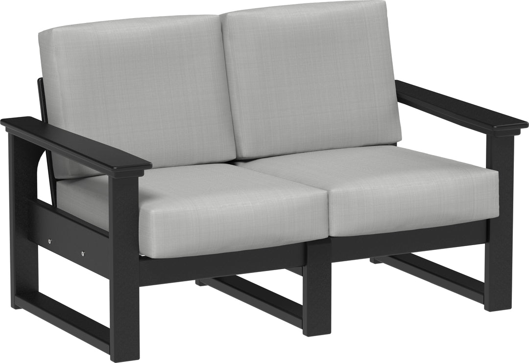 Lanai Deep Seating Love Seat with Sunbrella Fabric Cushions