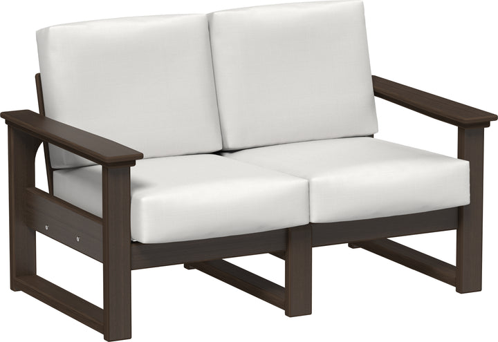 Lanai Deep Seating Love Seat with Sunbrella Fabric Cushions