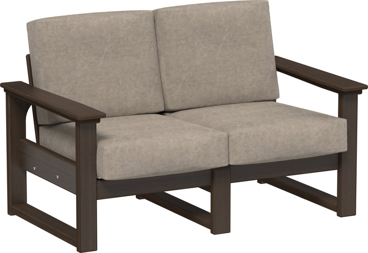 Lanai Deep Seating Love Seat with Sunbrella Fabric Cushions