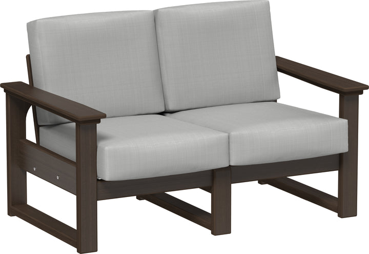 Lanai Deep Seating Love Seat with Sunbrella Fabric Cushions