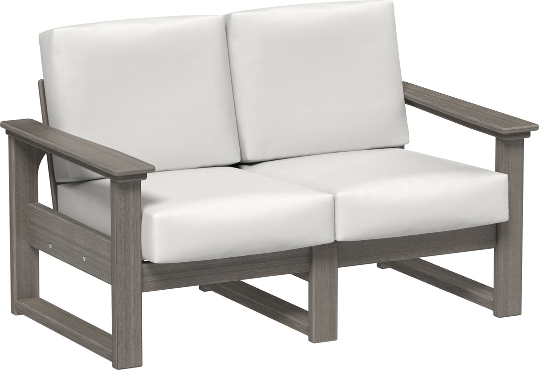 Lanai Deep Seating Love Seat with Sunbrella Fabric Cushions