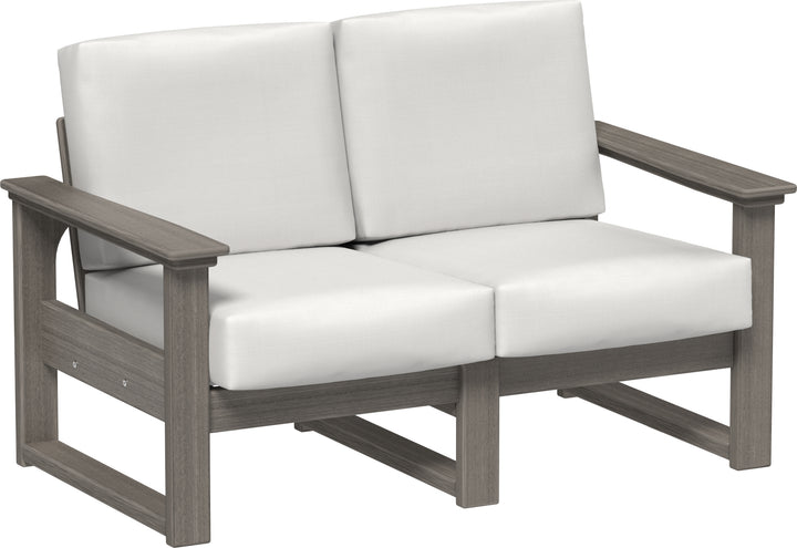 Lanai Deep Seating Love Seat with Sunbrella Fabric Cushions