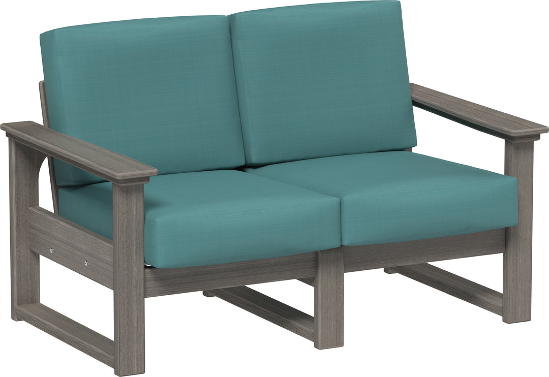 Lanai Deep Seating Love Seat with Sunbrella Fabric Cushions