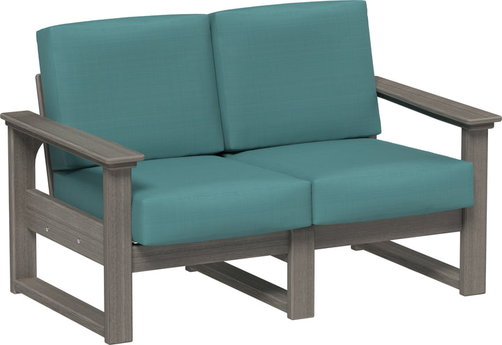 Lanai Deep Seating Love Seat with Sunbrella Fabric Cushions