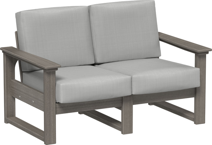Lanai Deep Seating Love Seat with Sunbrella Fabric Cushions