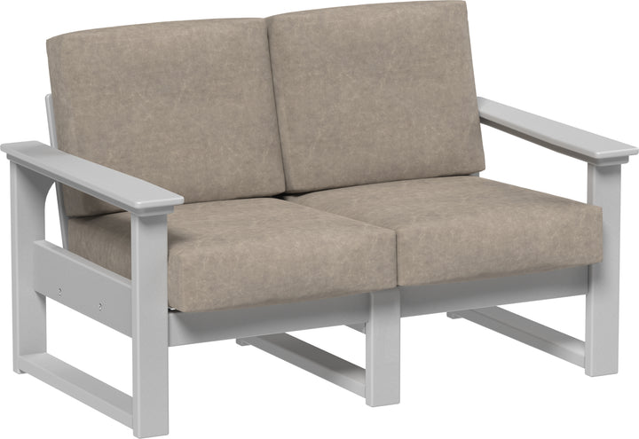 Lanai Deep Seating Love Seat with Sunbrella Fabric Cushions