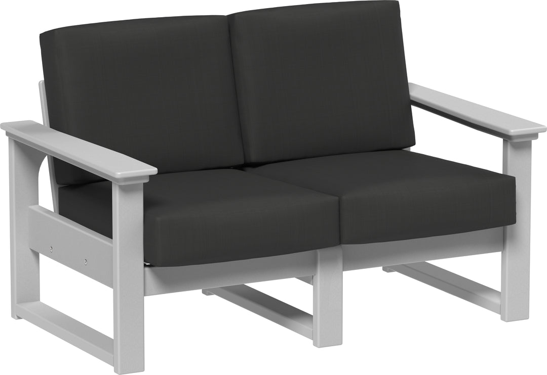 Lanai Deep Seating Love Seat with Sunbrella Fabric Cushions