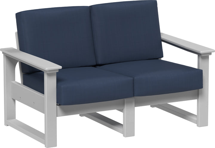 Lanai Deep Seating Love Seat with Sunbrella Fabric Cushions