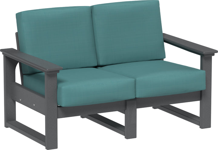 Lanai Deep Seating Love Seat with Sunbrella Fabric Cushions