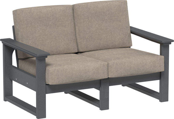 Lanai Deep Seating Love Seat with Sunbrella Fabric Cushions