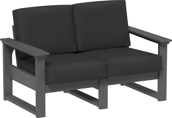 Lanai Deep Seating Love Seat with Sunbrella Fabric Cushions