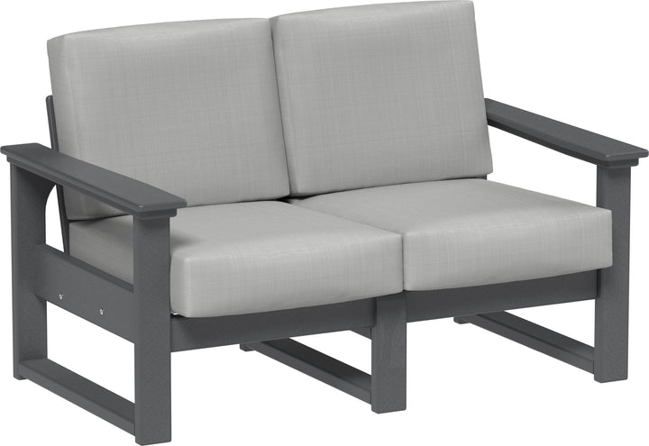 Lanai Deep Seating Love Seat with Sunbrella Fabric Cushions