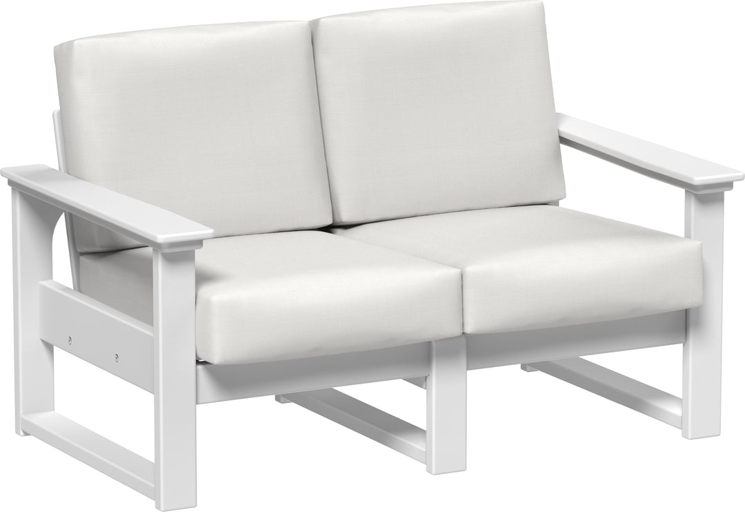 Lanai Deep Seating Love Seat with Sunbrella Fabric Cushions