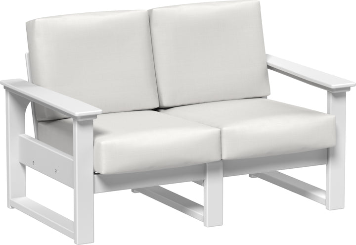 Lanai Deep Seating Love Seat with Sunbrella Fabric Cushions