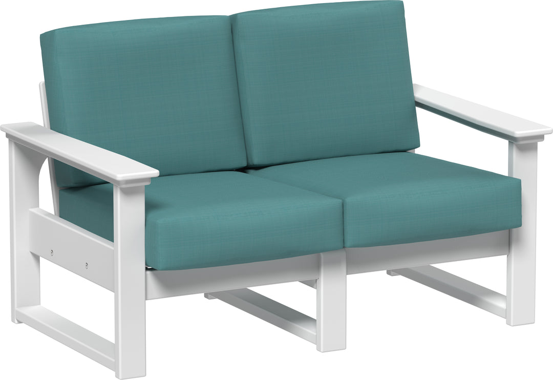 Lanai Deep Seating Love Seat with Sunbrella Fabric Cushions