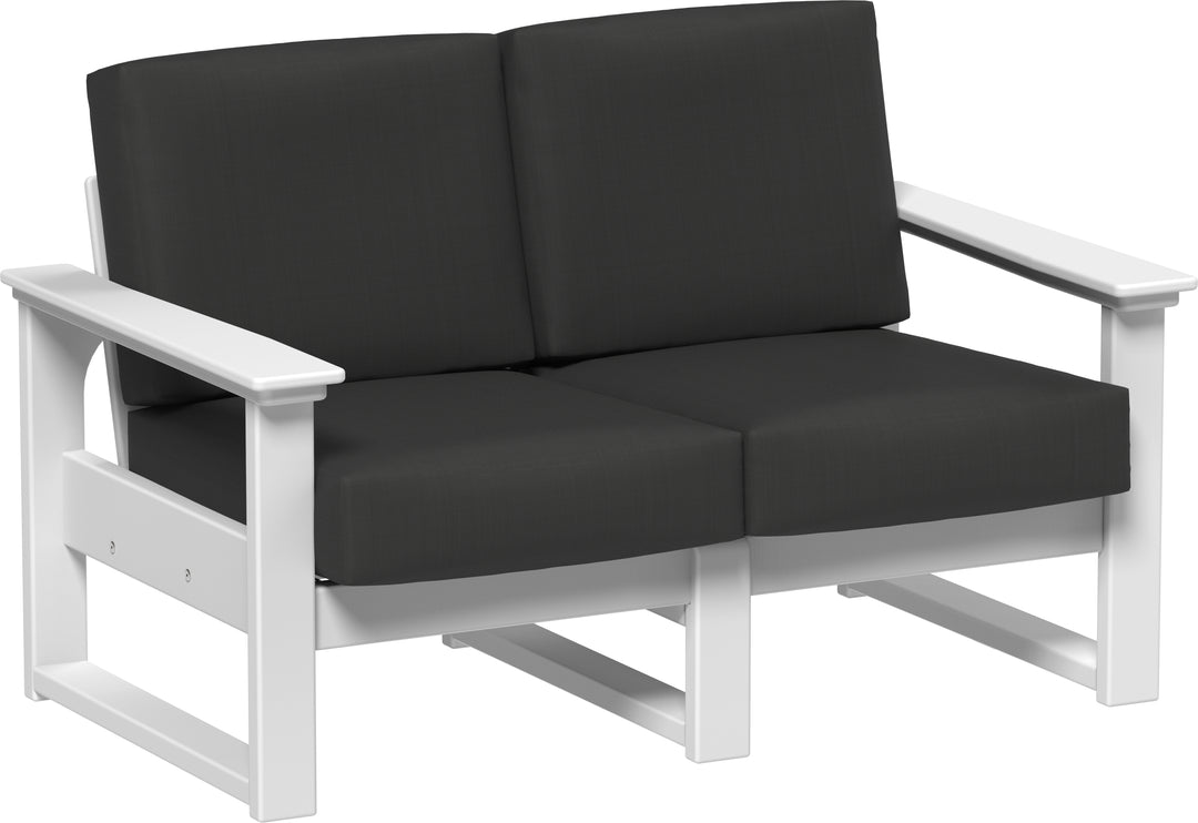 Lanai Deep Seating Love Seat with Sunbrella Fabric Cushions