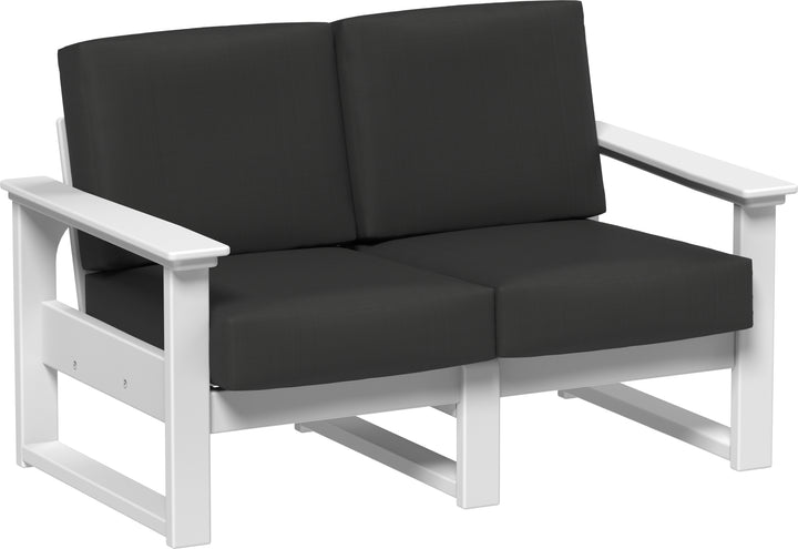 Lanai Deep Seating Love Seat with Sunbrella Fabric Cushions