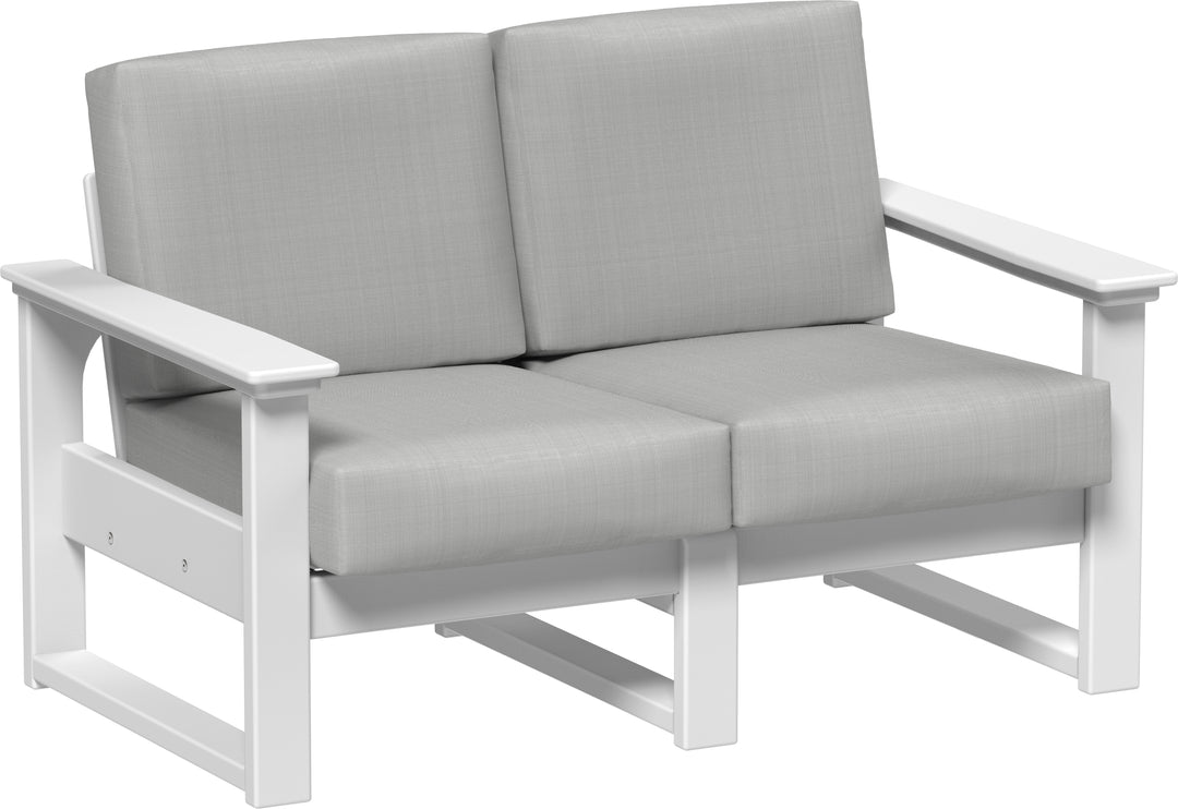 Lanai Deep Seating Love Seat with Sunbrella Fabric Cushions