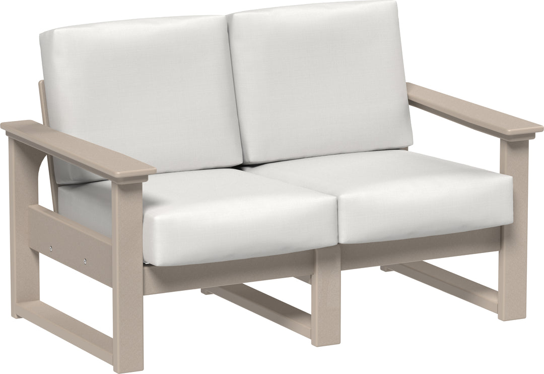 Lanai Deep Seating Love Seat with Sunbrella Fabric Cushions